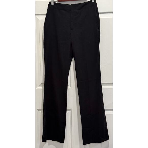 Cabi Caravan Trouser Women’s Sz 2 Long Relaxed Wide Leg Pants Black Career 6475L - Picture 2 of 7